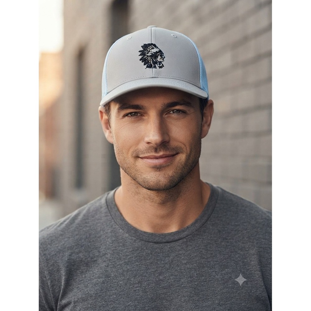 Richardson 112 Trucker Hat Tan White Northern Star Mills Snapback Mesh Cap Mens